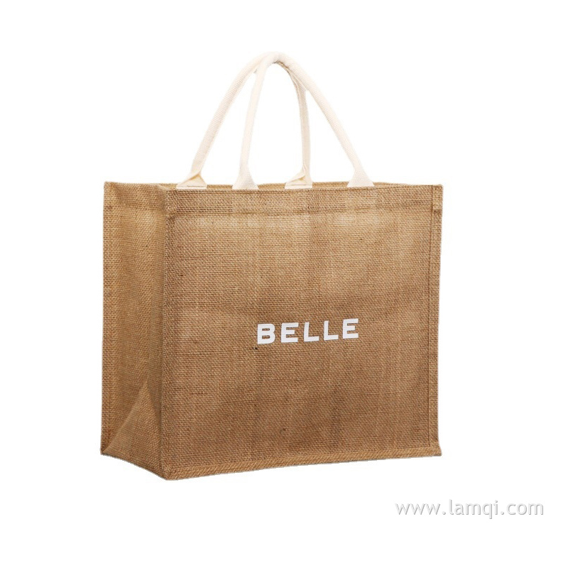 麻布复古手提袋