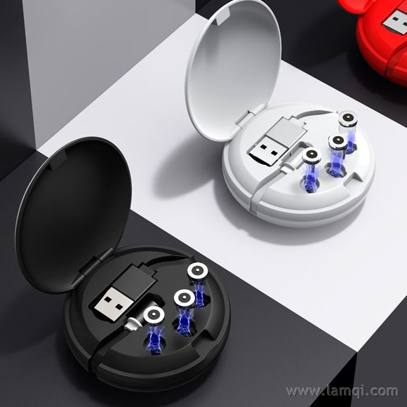 磁吸伸缩数据线