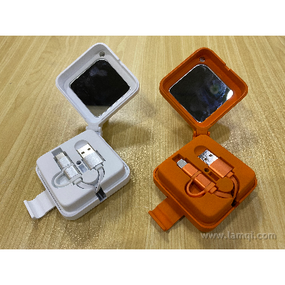 带镜伸缩数据线